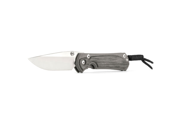 Sebenza 31 Black Canvas Micarta Drop Point – Chris Reeve Knives