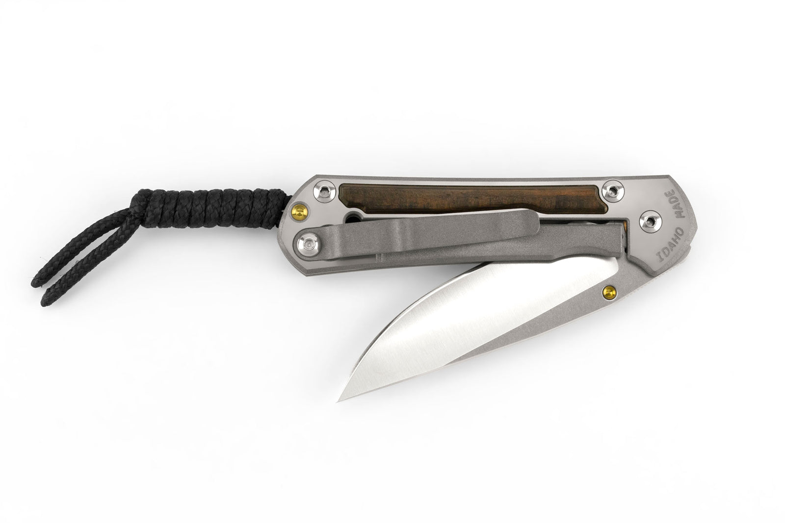 Sebenza 31 Macassar Ebony Polished Drop Point – Chris Reeve Knives